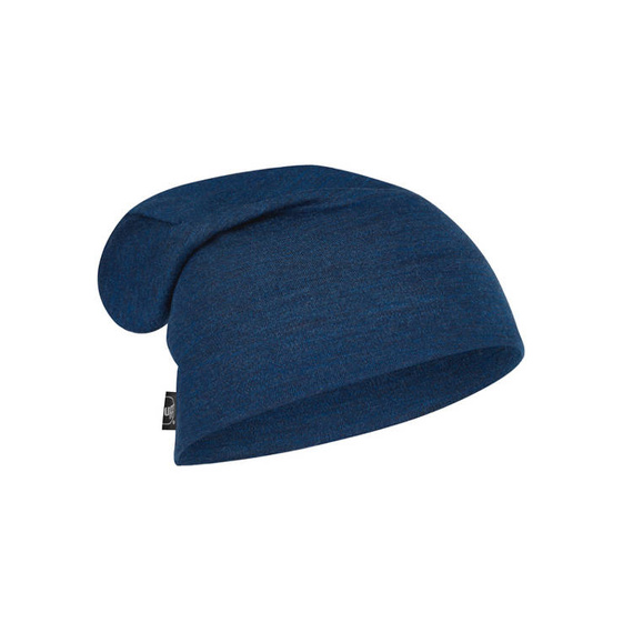 Czapka Buff® Heavyweight Merino Wool Hat SOLID DENIM 