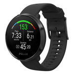 Zegarek fitness z GPS i pomiarem pulsu POLAR IGNITE czarny M/L + dodatkowy pomarańczowy pasek GRATIS