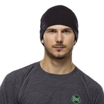 Czapka Buff® BUFF® MERINO LIGHTWEIGHT BEANIE SOLID BLACK