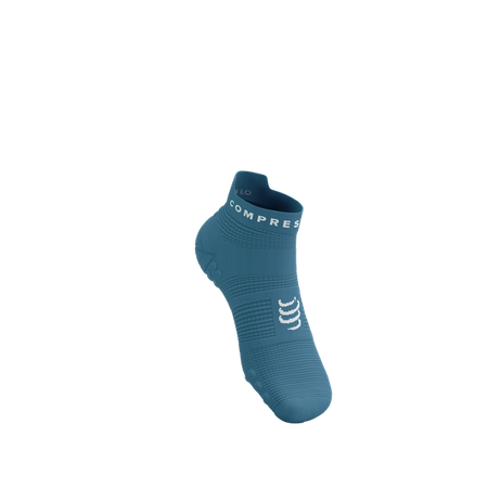 Skarpety COMPRESSPORT ProRacing Socks V4 RUN LOW Niagara Blue/White