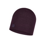 Czapka Buff® Heavyweight Merino Wool Beanie DEEP PURPLE