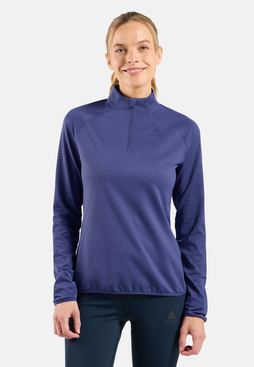 Bluza techniczna damska ODLO Zeroweight Warm Mid Layer 1/2 Zip