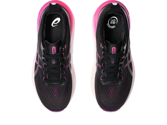 Buty do biegania damskie Asics KAYANO™ 31 Black/Bold Magenta