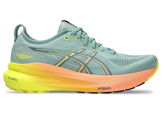 Buty do biegania Asics GEL-KAYANO™ 31 PARIS Light Celadon/Safety Yellow