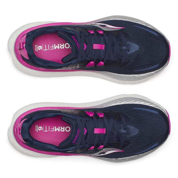 Buty do biegania damskie Saucony HURRICANE 24 Navy/Fuchsia