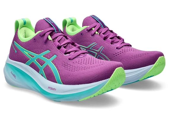 Buty do biegania damskie Asics Gel-NIMBUS 26™ LITE-SHOW Lite Show/Illuminate Green