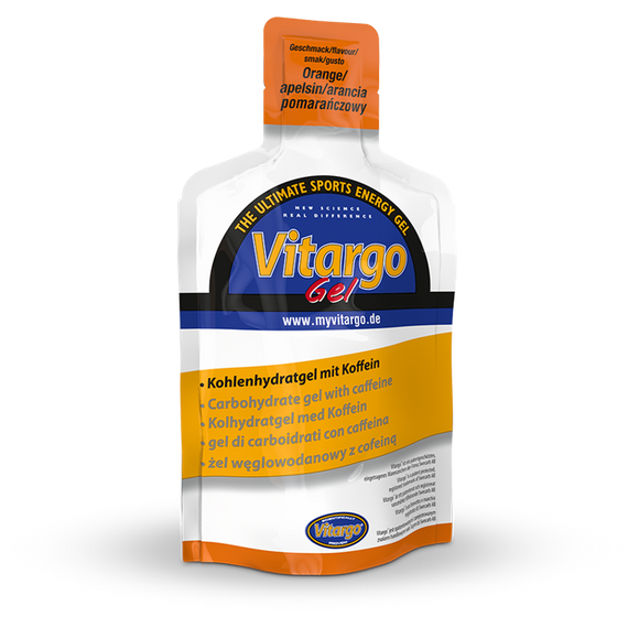 Vitargo Gel - żel energetyzujący z kofeiną - smak Orange