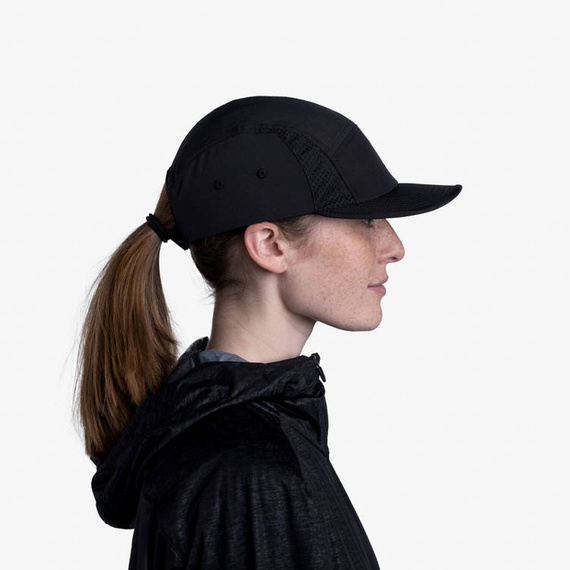 Czapka Buff® 5 Panel Cap R-SOLID BLACK