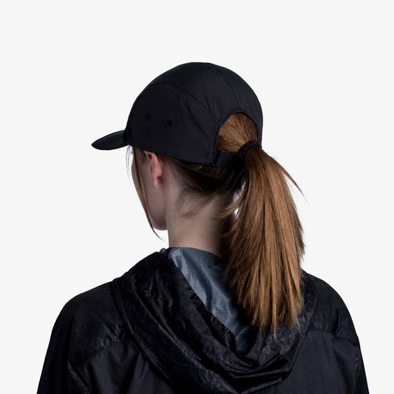 Czapka Buff® 5 Panel Cap R-SOLID BLACK