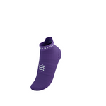 Skarpety COMPRESSPORT ProRacing Socks V4 RUN LOW Lilac/White