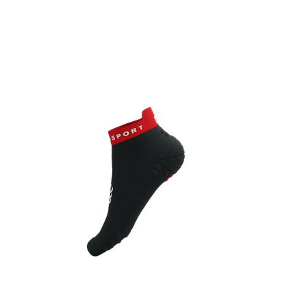 Skarpety COMPRESSPORT ProRacing Socks V4 RUN LOW Black