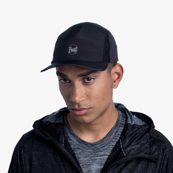 Czapka Buff® 5 Panel Cap R-SOLID BLACK