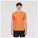 Koszulka do biegania New Balance  TOP Q SPEED JACQUARD SHORT SLEEVE -  MT23281NDF