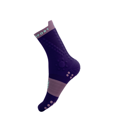 Skarpety COMPRESSPORT ProRacing Socks V4 TRAIL Purple/Grape