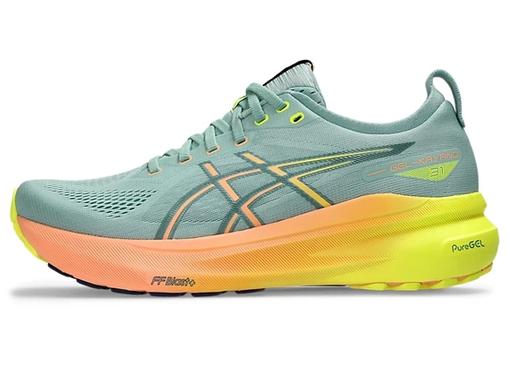 Buty do biegania Asics GEL-KAYANO™ 31 PARIS Light Celadon/Safety Yellow