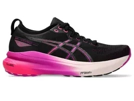 Buty do biegania damskie Asics KAYANO™ 31 Black/Bold Magenta