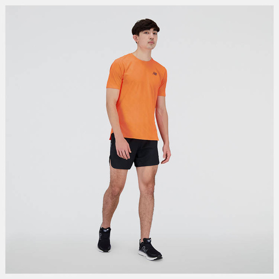 Koszulka do biegania New Balance  TOP Q SPEED JACQUARD SHORT SLEEVE -  MT23281NDF