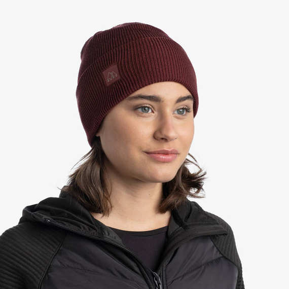 Czapka Buff® CROSSKNIT HAT SOLID MAHOGANY