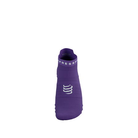 Skarpety COMPRESSPORT ProRacing Socks V4 RUN LOW Lilac/White