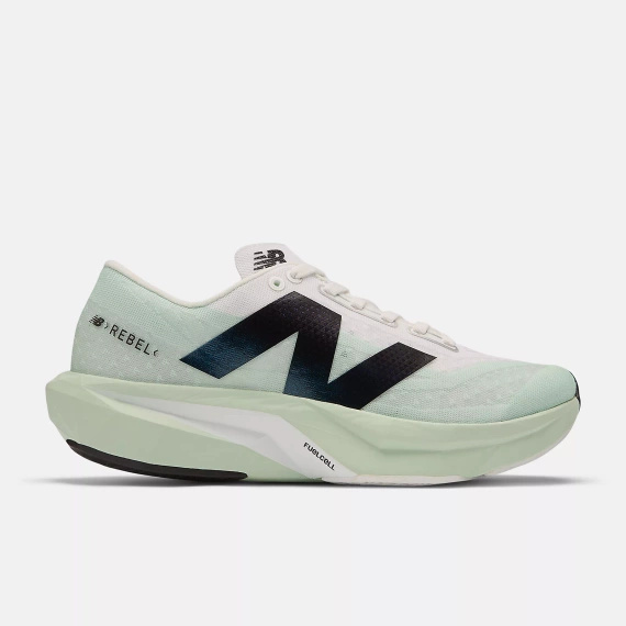 Buty do biegania damskie New Balance FuelCell Rebel v4 WFCXCA4 Clay Ash with White and Black