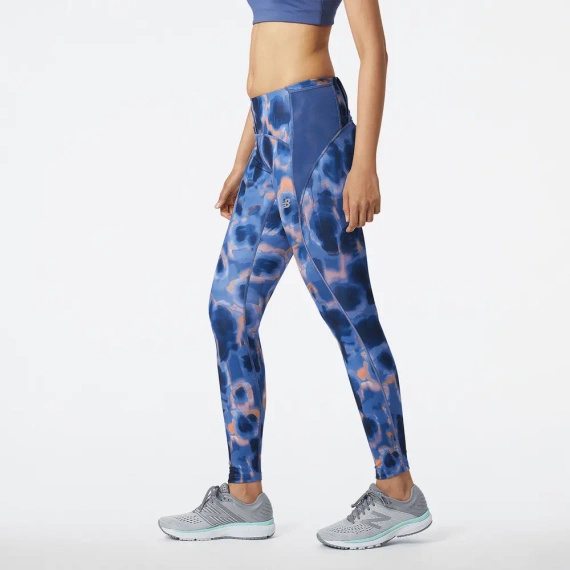 Spodnie damskie New Balance PRINTED IMPACT RUN TIGHT WP21274NSY