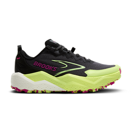 Buty do biegania trailowe damskie Brooks CALDERA 8 Grey/Black/Lime