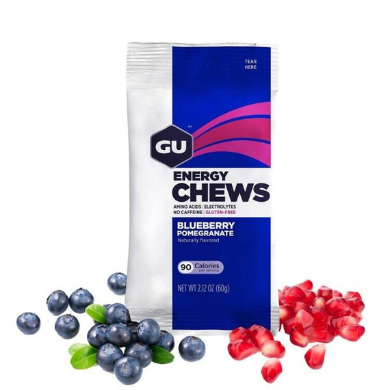 GU Energy Chews - Blueberry-Pomergranate