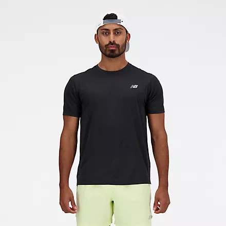 Koszulka do biegania New Balance Athletics T-Shirt MT41253BK