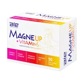 ALE MagneUP+Vitamins - tabletki powlekane - 50 szt.