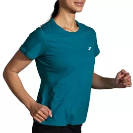 Koszulka do biegania damska BROOKS DISTANCE SHORT SLEEVE 2.0