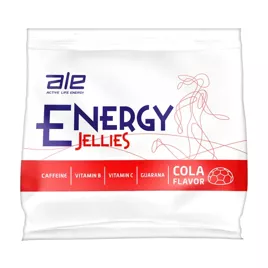 Żelki o smaku coli z kofeiną i guaraną - ALE Energy Jellies