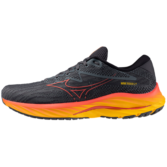 Buty do biegania Mizuno WAVE RIDER 27 (TURBULENCE/CAYENNE/CITRUS)