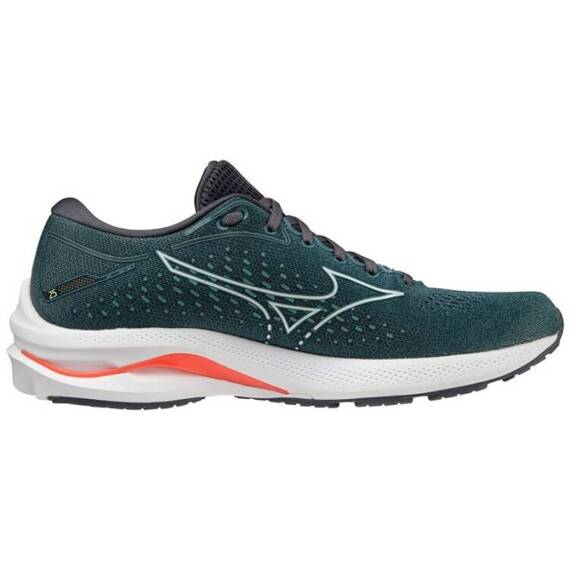 Buty do biegania Mizuno Wave RIDER 25 SMOKEBLUE/WHT/NEOLIME