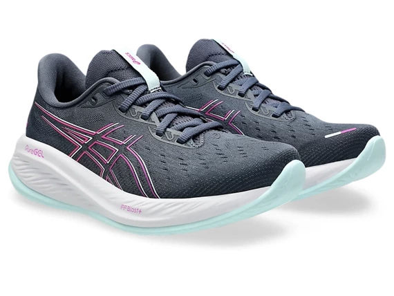 Buty do biegania damskie Asics GEL-CUMULUS 26 Tarmac/Bold Magenta