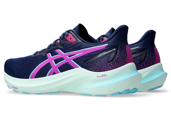 Buty do biegania damskie Asics GT-2000™ 12 Blue Expanse/Bold Magenta