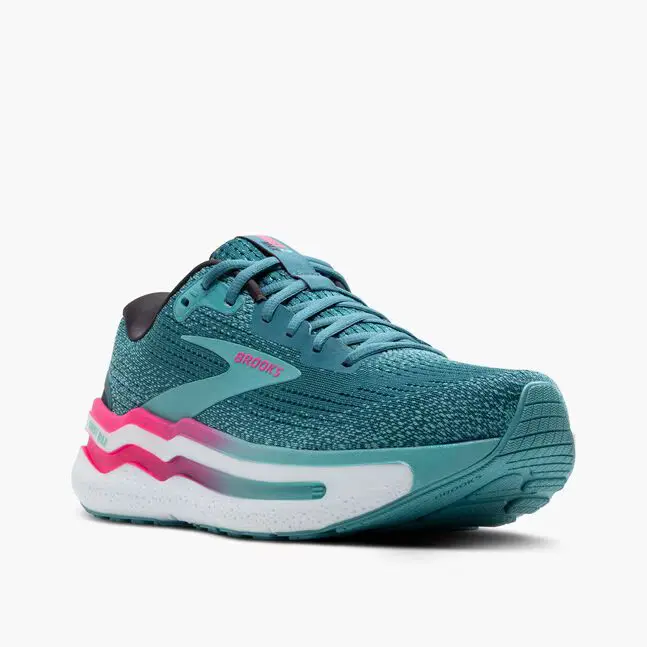 Buty do biegania damskie Brooks GHOST MAX 2 Storm Blue/Knockout Pink/Aqua