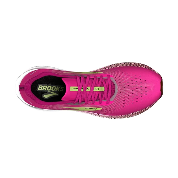 Buty do biegania damskie Brooks HYPERION MAX Pink Glo/Green/Black