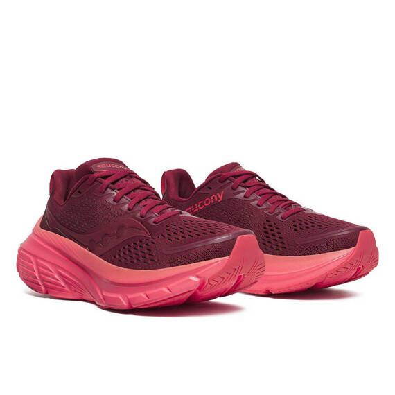 Buty do biegania damskie Saucony GUIDE 17 Currant/Cayenne