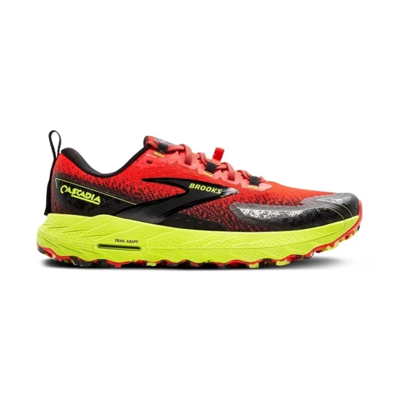 Buty do biegania trailowe Brooks Cascadia 18 Cherry Tomato/Lime/Black