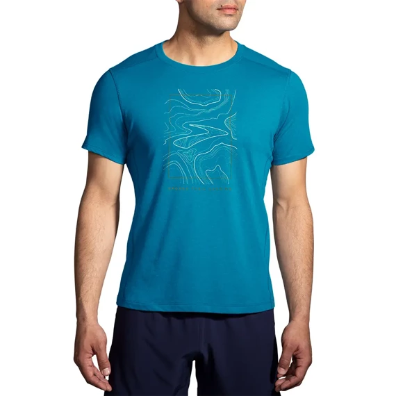 Koszulka do biegania BROOKS DISTANCE SHORT SLEEVE 2.0