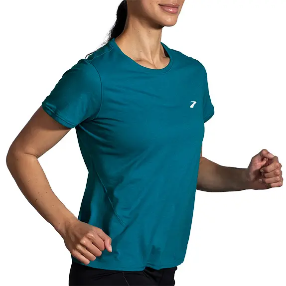 Koszulka do biegania damska BROOKS DISTANCE SHORT SLEEVE 2.0