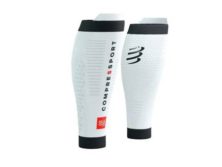 Opaski kompresyjne COMPRESSPORT R2 3.0 WHITE/BLACK