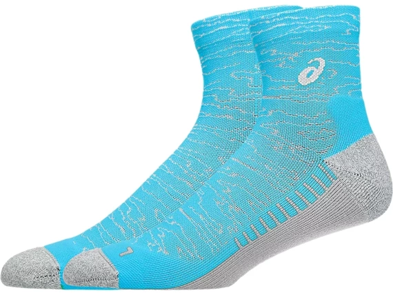 Skarpety do biegania Asics PERFORMANCE RUN SOCK QUARTER Digital Aqua