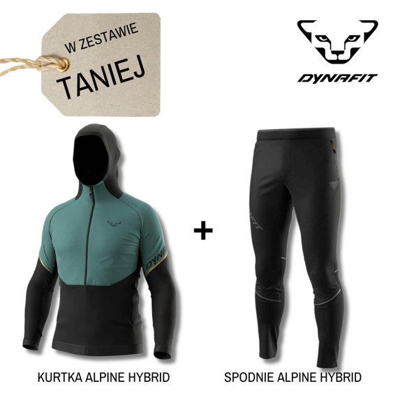 Zestaw DYNAFIT na zimę dla Niego: kurtka Alpine Hybrid Jacket + spodnie Alpine Hybrid Pants