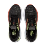 Buty do biegania Brooks GHOST 16 Black/Mandarin Red/Green