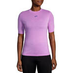 Koszulka do biegania damska BROOKS HIGH POINT SHORT  SLEEVE