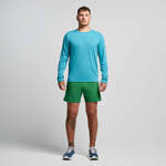 Koszulka męska Saucony Stopwatch Long Sleeve - Bayside Heather