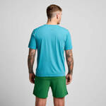 Koszulka męska Saucony Stopwatch Short Sleeve - Bayside Heather