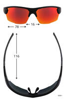 Okulary przeciwsłoneczne fotochromowe GOG KILO E550-2